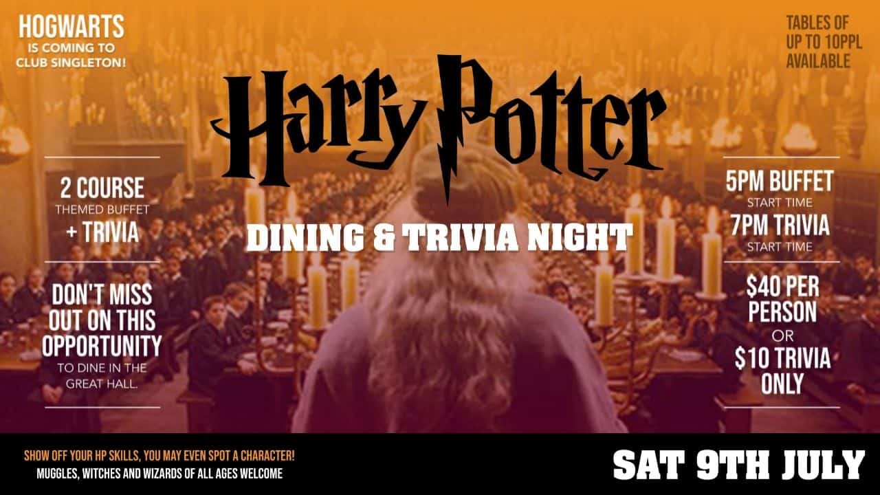 Harry Potter Dinner & Trivia Night 1