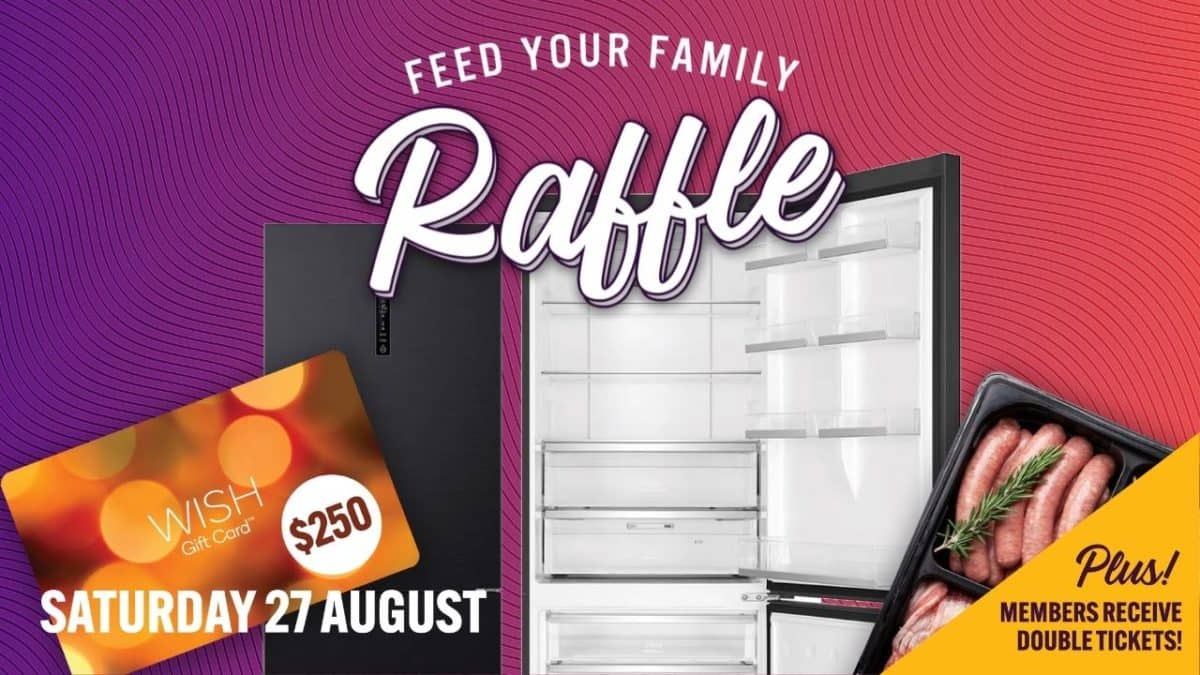 Feed Your Family Raffle - Club Singleton