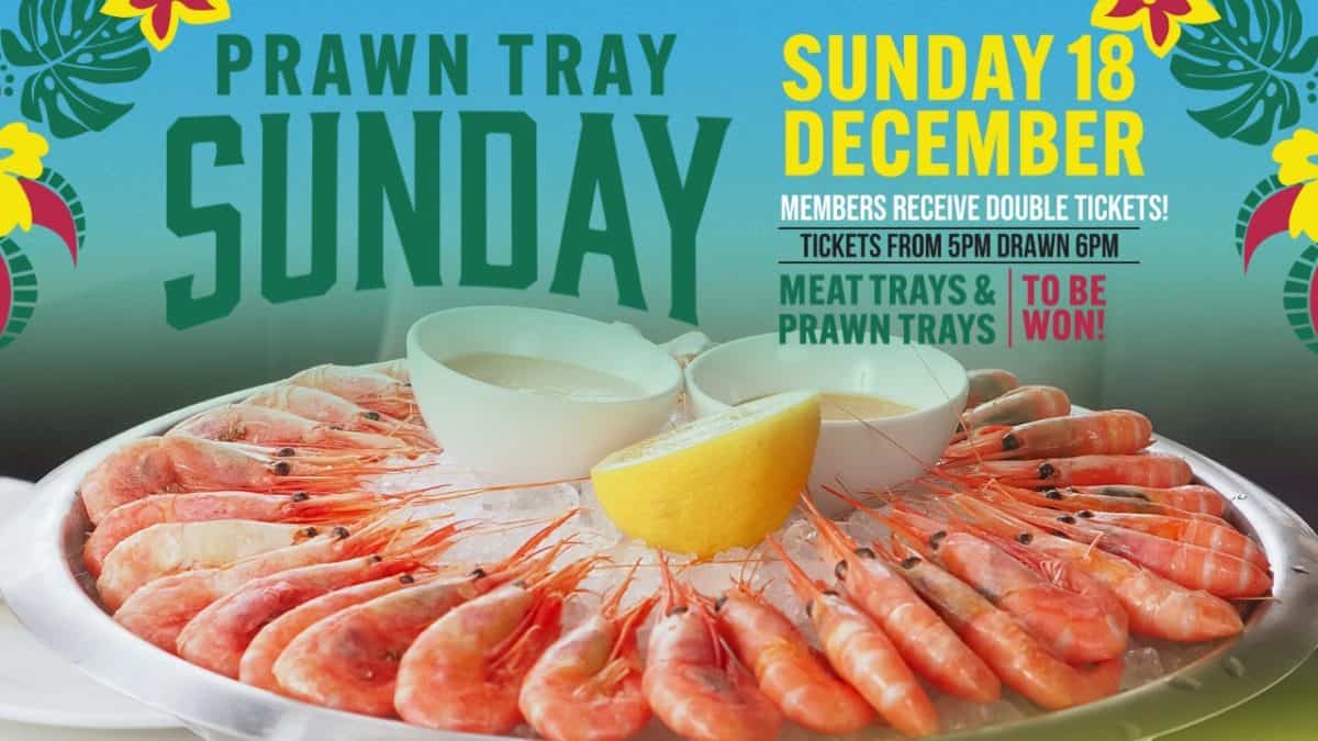 Prawn Tray Sunday - Club Singleton