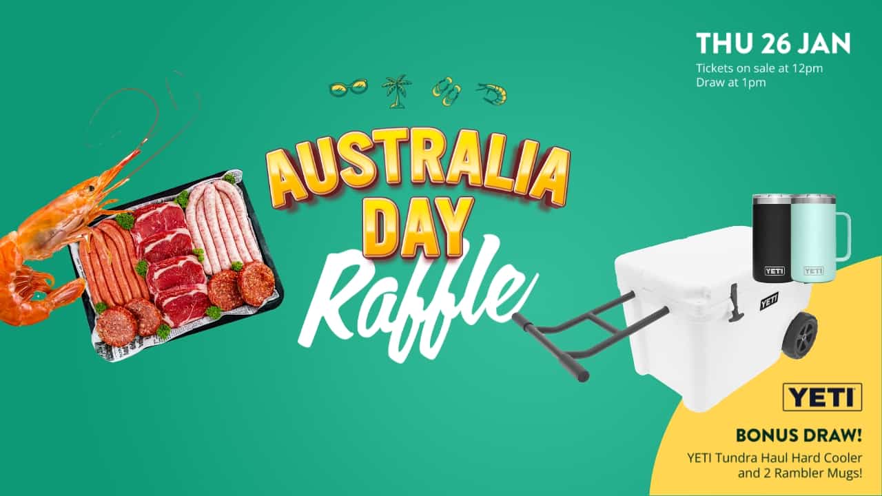 Australia Day Raffle 1