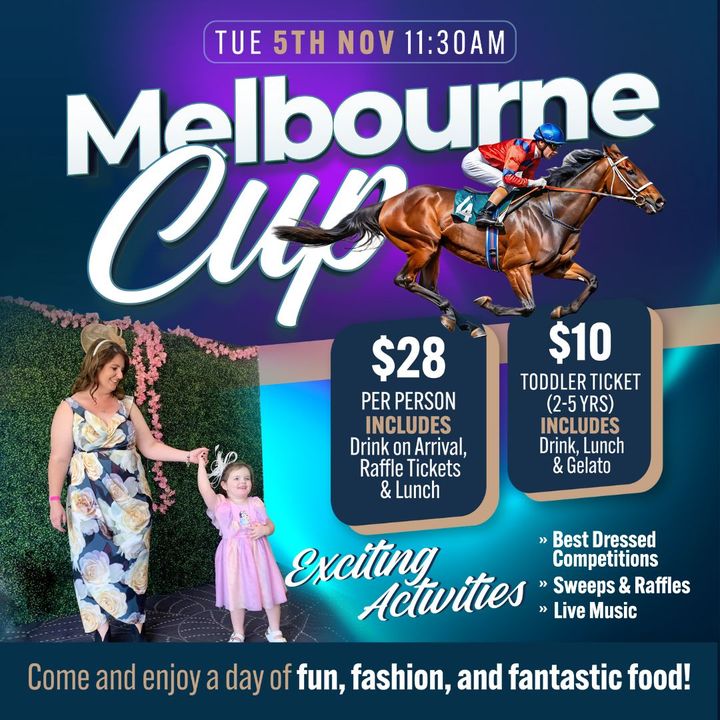 Fasten your fascinators! We are gearing up for the Melb Cup, book your