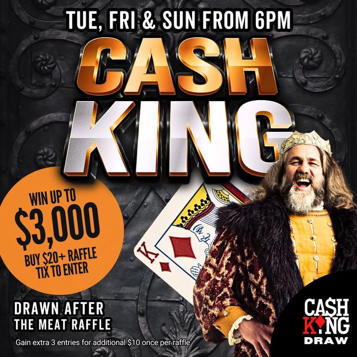 Featured image for “Cash King Jackpot Reaches $3000: Will It Go Off This Friday at Club Singleton?”