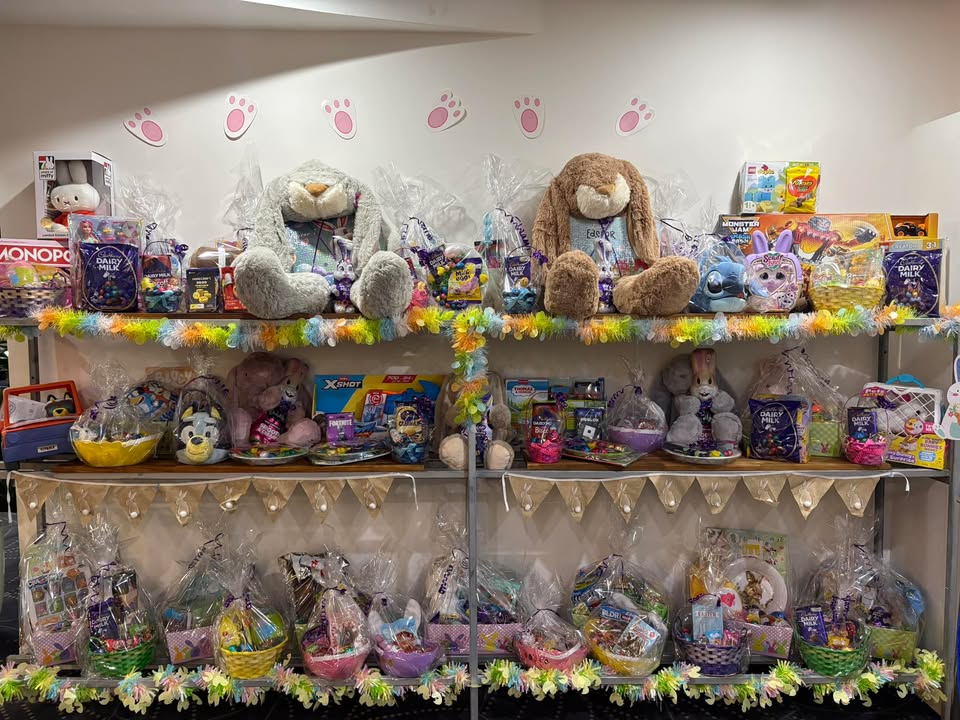Featured image for “Easter prizes on display”