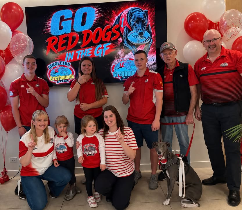 Featured image for “❤️🤍 GOOD LUCK, RED DOGS! 🤍❤️”